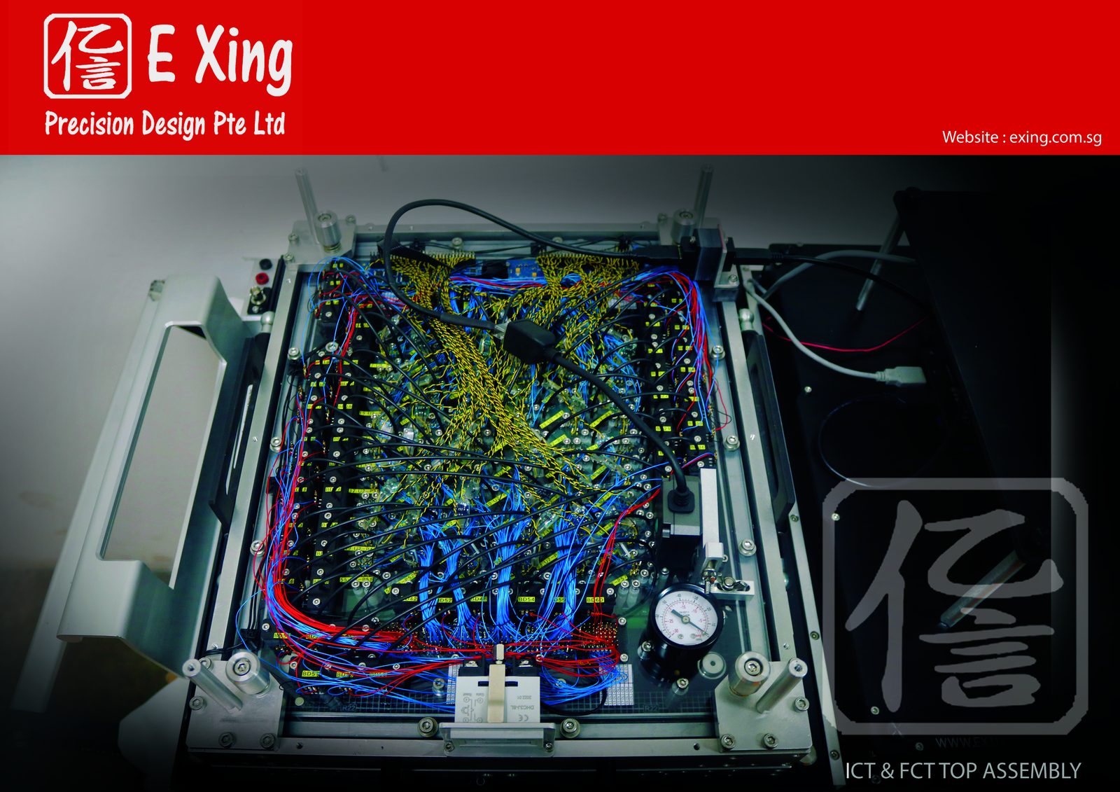 E Xing ICT & FCT Top Assembly
