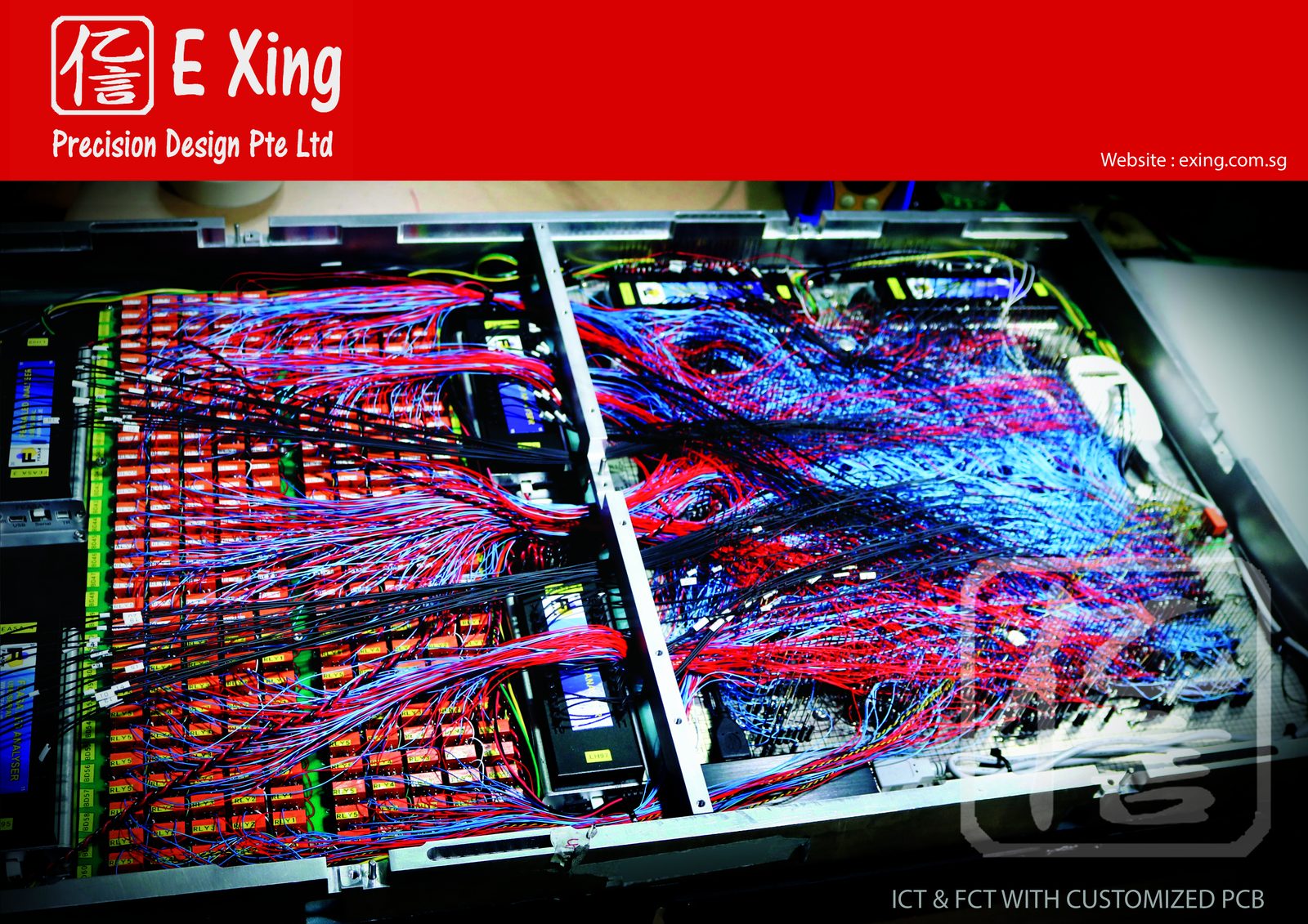 E Xing ICT & FCT with Customized PCB
