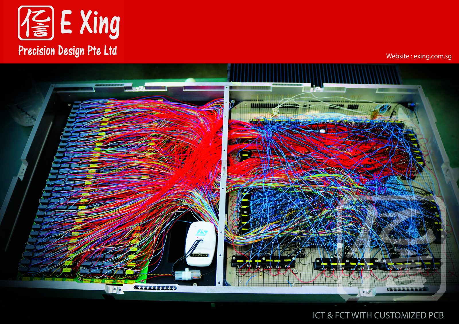 E Xing ICT & FCT with Customized PCB