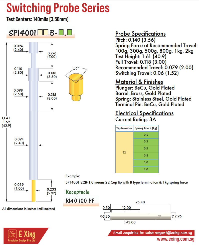 SP14001 XXB